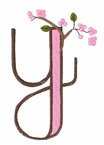 Cherry Blossom Y Machine Embroidery Design