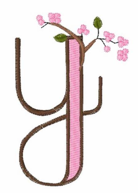 Picture of Cherry Blossom Y Machine Embroidery Design