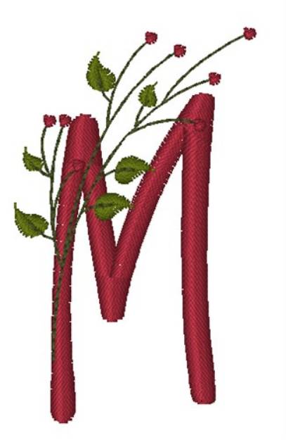 Picture of Holiday Holly M Machine Embroidery Design