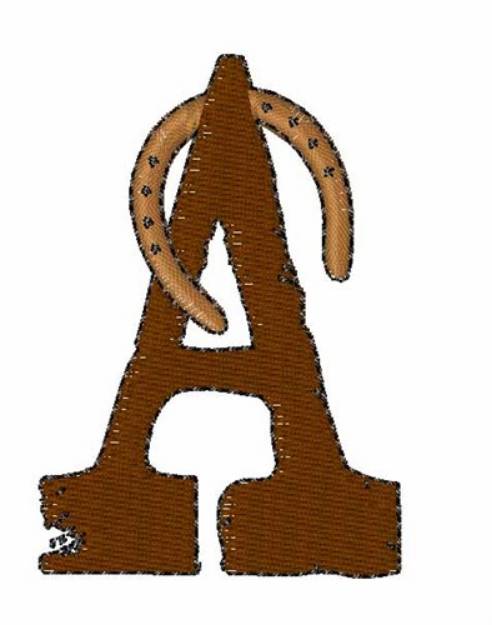 Picture of Cowboy Western A Machine Embroidery Design
