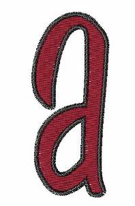 Picture of Curvy Handwriting A Machine Embroidery Design