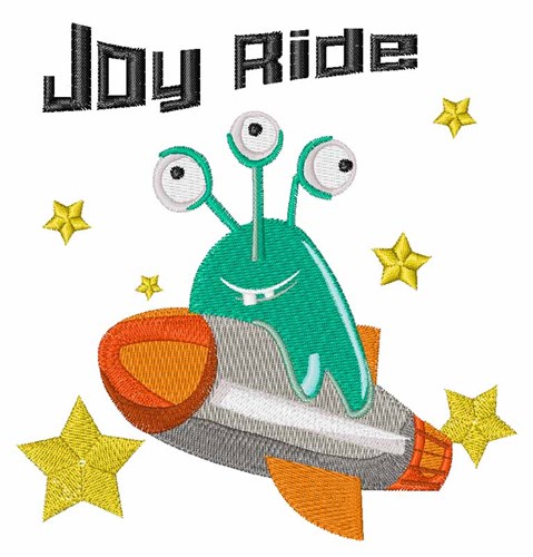 Joy Ride Machine Embroidery Design