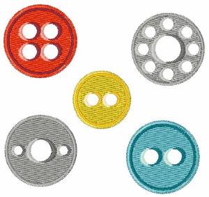 Picture of Buttons & Bobbins Machine Embroidery Design