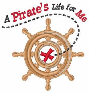 Picture of A Pirates Life Machine Embroidery Design