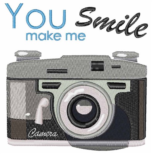 You Smile Machine Embroidery Design