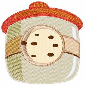 Picture of Cookie Jar Machine Embroidery Design