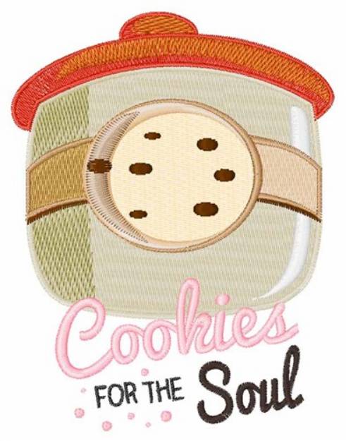 Picture of Cookies For The Soul Machine Embroidery Design