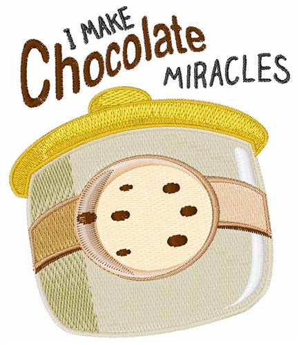 Chocolate Miracles Machine Embroidery Design