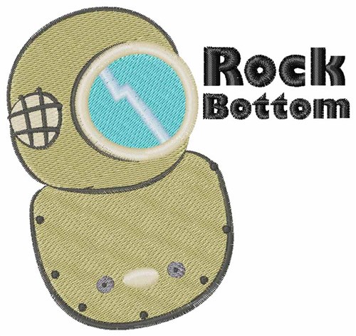 Rock Bottom Machine Embroidery Design