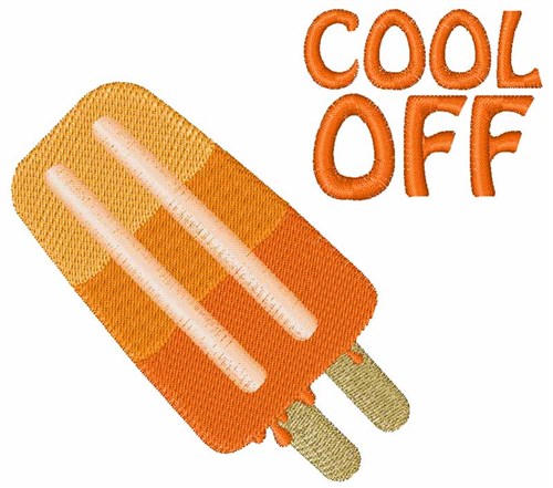 Cool Off Machine Embroidery Design