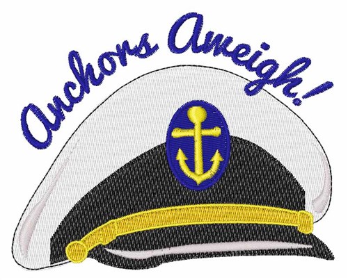 Anchors Aweigh Machine Embroidery Design
