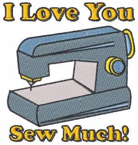 Picture of Sew Much Machine Embroidery Design