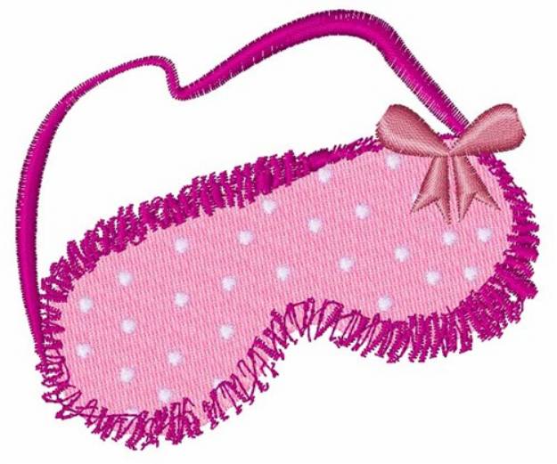 Picture of Sleep Mask Machine Embroidery Design