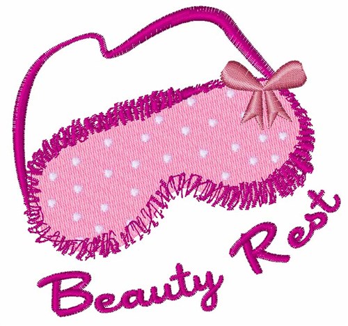 Beauty Rest Machine Embroidery Design