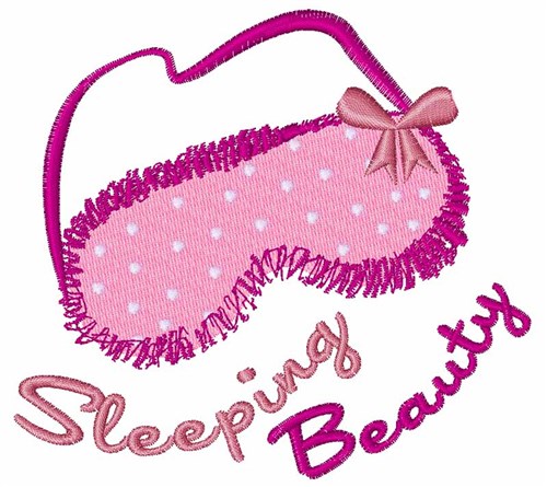 Sleeping Beauty Machine Embroidery Design