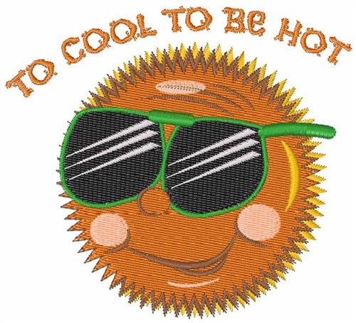 Too Cool Machine Embroidery Design