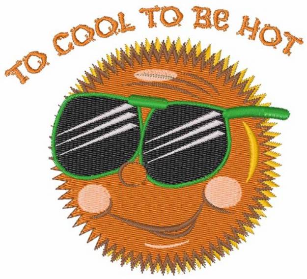 Picture of Too Cool Machine Embroidery Design