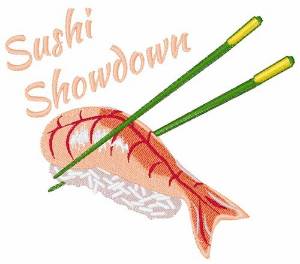 Picture of Sushi Showdown Machine Embroidery Design