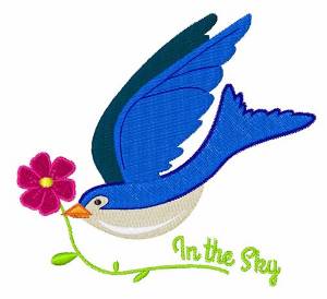 Picture of In The Sky Machine Embroidery Design
