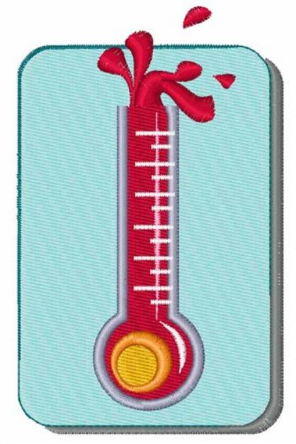 Picture of Thermometer Machine Embroidery Design