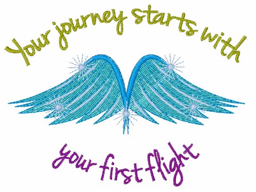 Your Journey Machine Embroidery Design