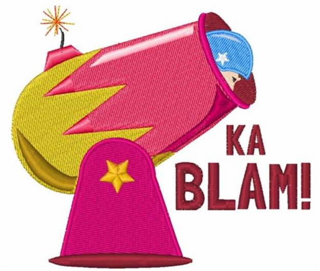 Picture of Ka Blam Machine Embroidery Design