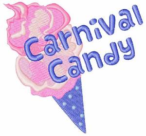 Picture of Carnival Candy Machine Embroidery Design
