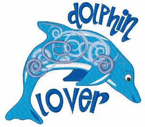 Picture of Dolphin Lover Machine Embroidery Design