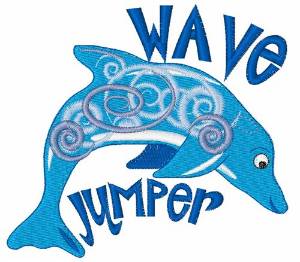 Picture of Wave Jumper Machine Embroidery Design