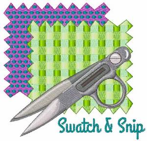 Picture of Swatch & Snip Machine Embroidery Design