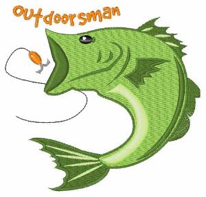 Picture of Outdoorsman Machine Embroidery Design