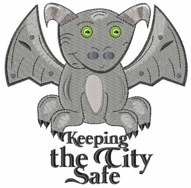 Picture of The City Safe Machine Embroidery Design