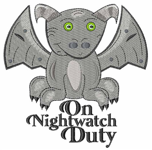 Nightwatch Duty Machine Embroidery Design