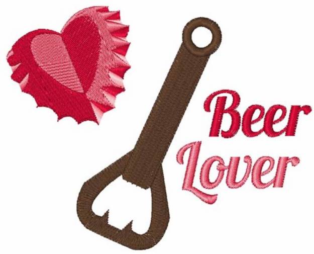 Picture of Beer Lover Machine Embroidery Design