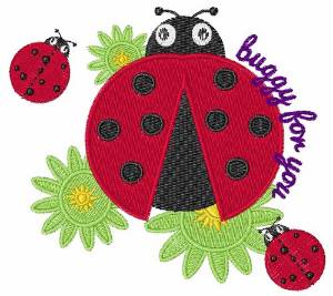 Picture of Buggy For You Machine Embroidery Design