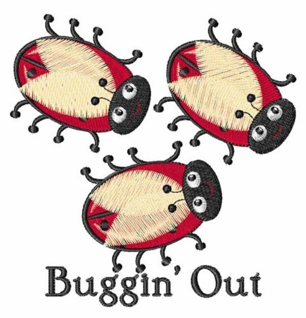 Picture of Buggin Out Machine Embroidery Design