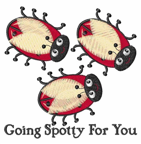 Going Spotty Machine Embroidery Design