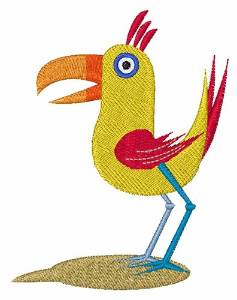 Picture of Cartoon Bird Machine Embroidery Design