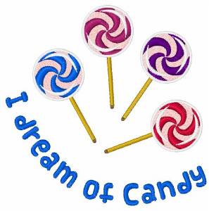 Picture of Dream Of Candy Machine Embroidery Design