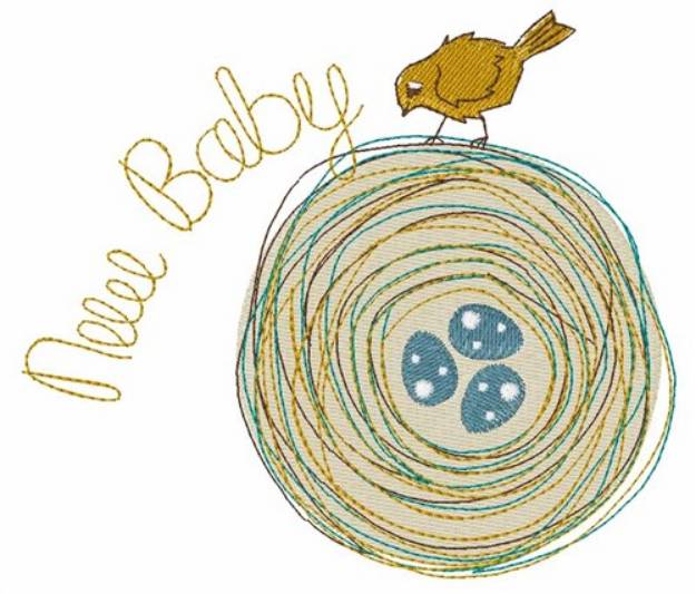 Picture of New Baby Machine Embroidery Design