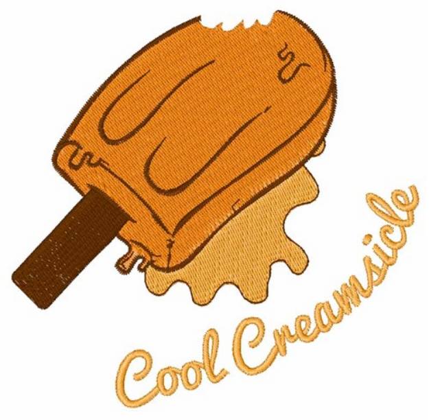 Picture of Cool Creamsicle Machine Embroidery Design