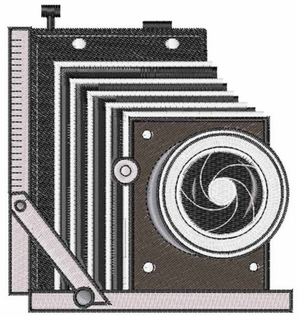 Picture of Vintage Camera Machine Embroidery Design