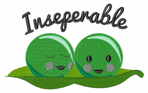 Inseperable Machine Embroidery Design