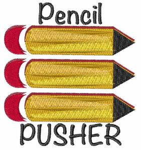Picture of Pencil Pusher Machine Embroidery Design