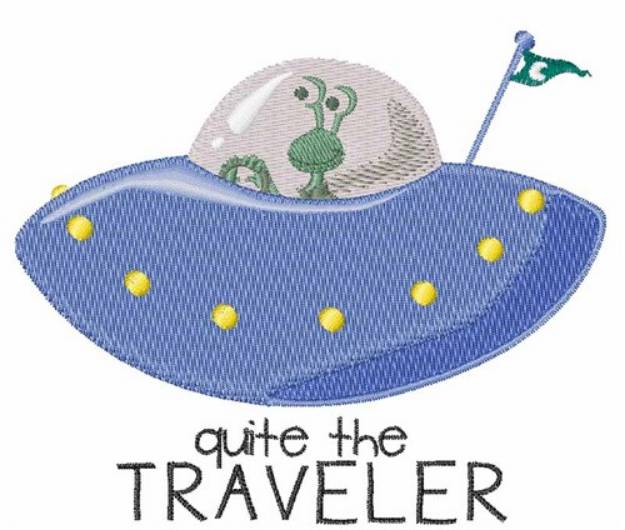 Picture of The Traveler Machine Embroidery Design