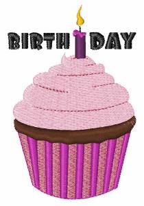 Picture of Birthday Candle Machine Embroidery Design