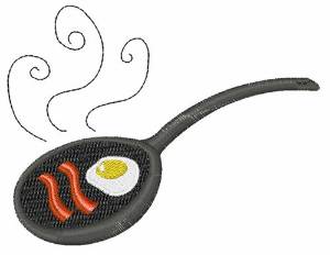 Picture of Bacon & Eggs Machine Embroidery Design