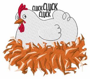 Picture of Cluck Cluck Machine Embroidery Design