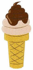 Picture of Ice Cream Cone Machine Embroidery Design
