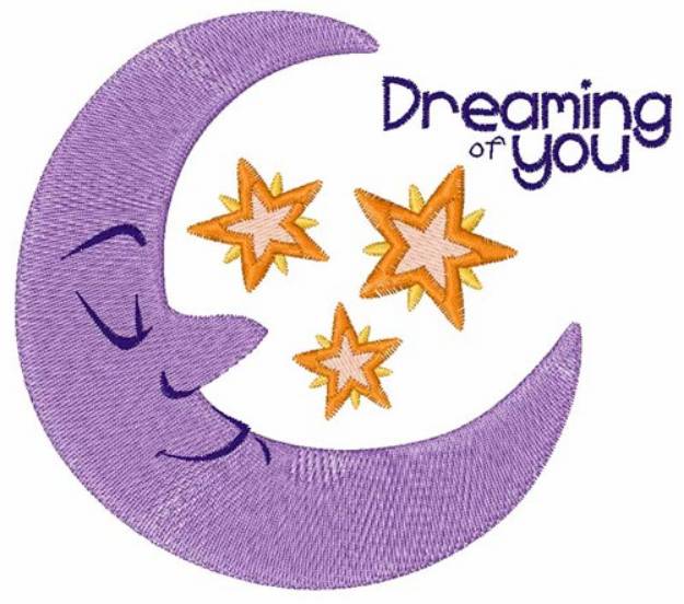 Picture of Dreaming Of You Machine Embroidery Design